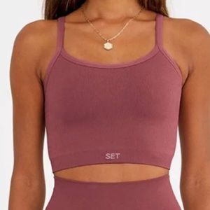 Set Active Sculpflex Biker Shorts / Body Crop Size M Canyon